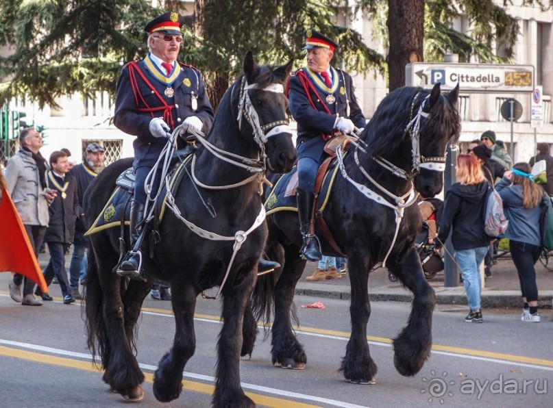 Карнавальное шествие в Вероне