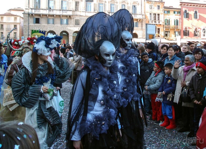 Карнавальное шествие в Вероне