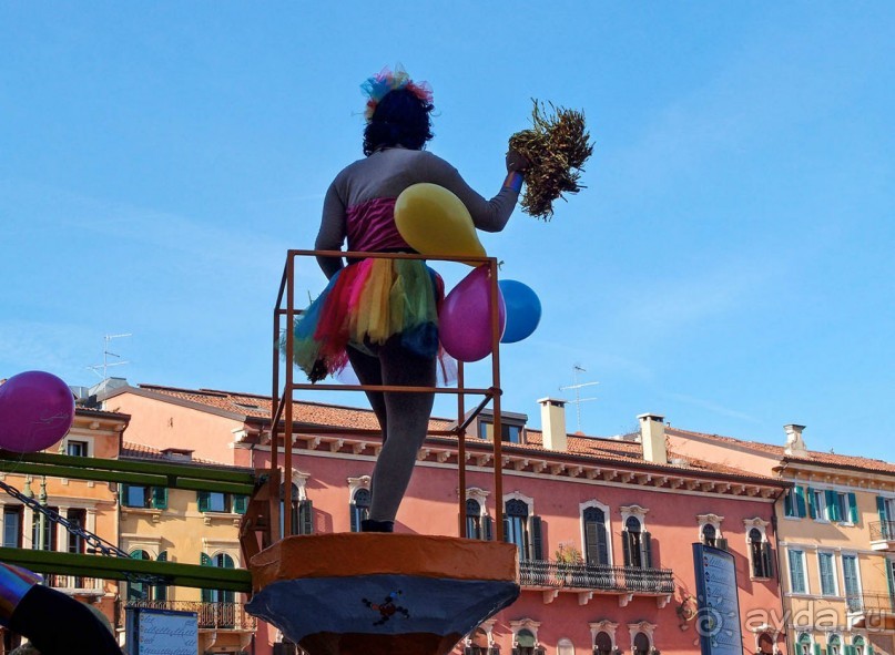 Карнавальное шествие в Вероне