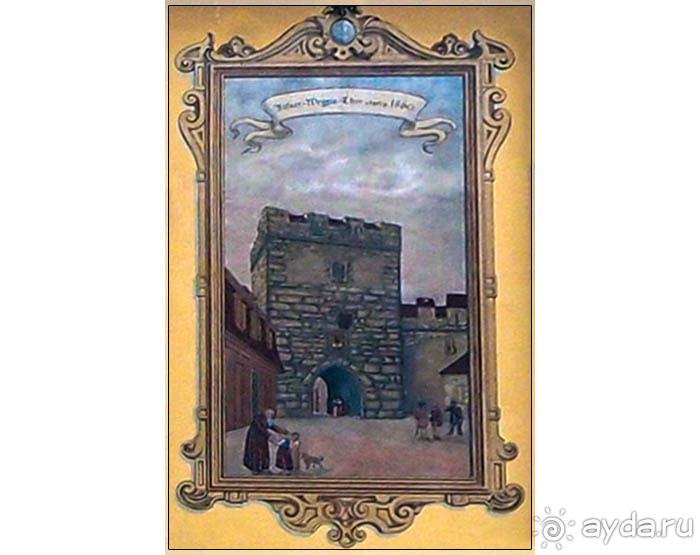 Дорога, озеро и лев