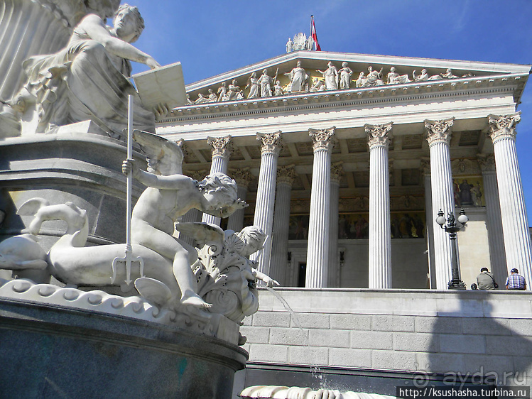 Древнегреческий храм на Ринге