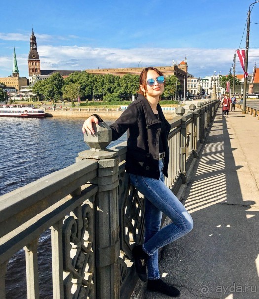 Синяя Даугава, радужные каналы и Два моста