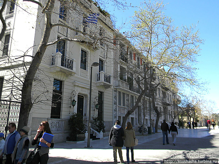 Афинские прогулки (ч.1) Улица Диониссия