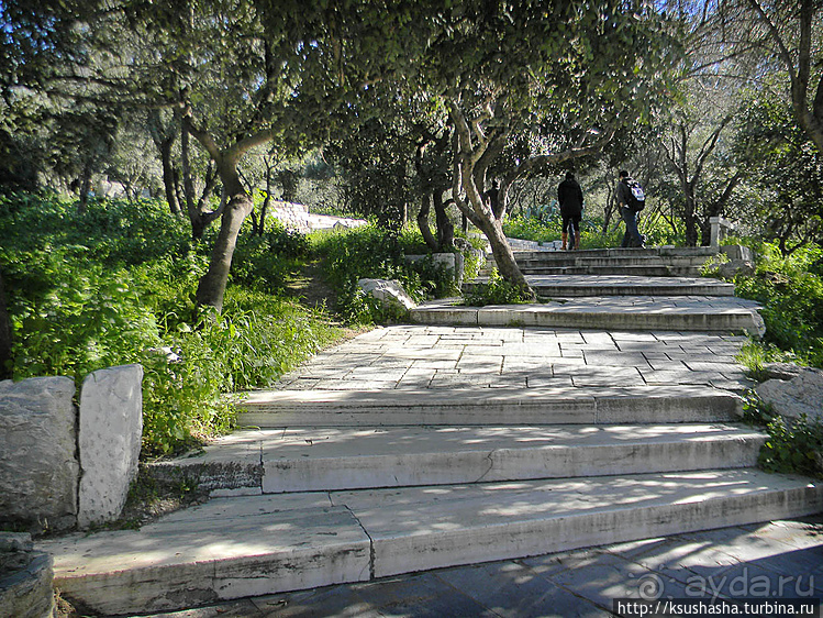 Афинские прогулки (ч.1) Улица Диониссия