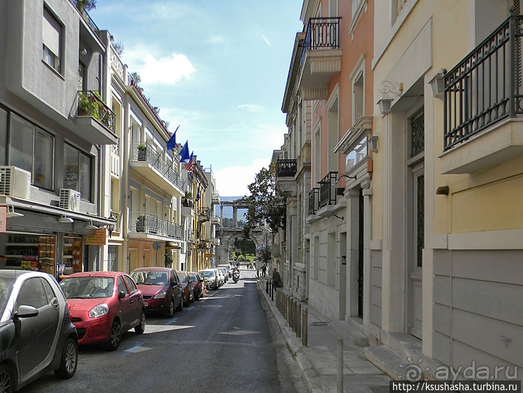 Афинские прогулки (ч.1) Улица Диониссия