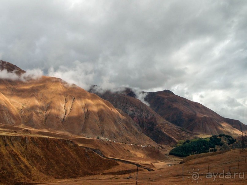 Казбеги без Казбека