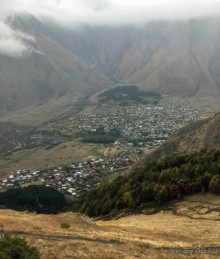 Казбеги без Казбека