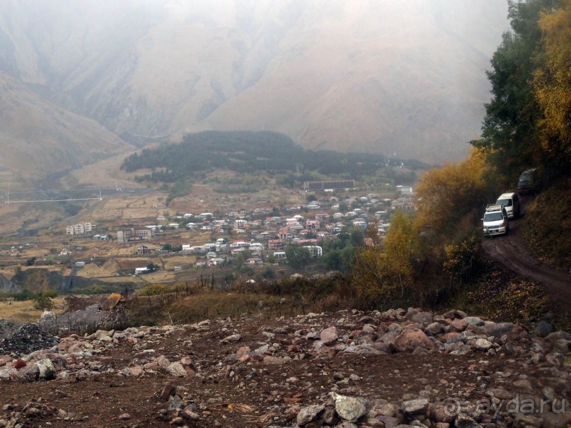 Казбеги без Казбека