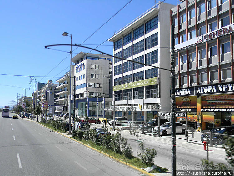 В Пирей — на туристическом автобусе