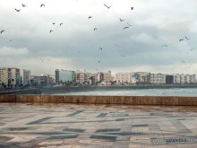 Плывущая на троне пенных волн