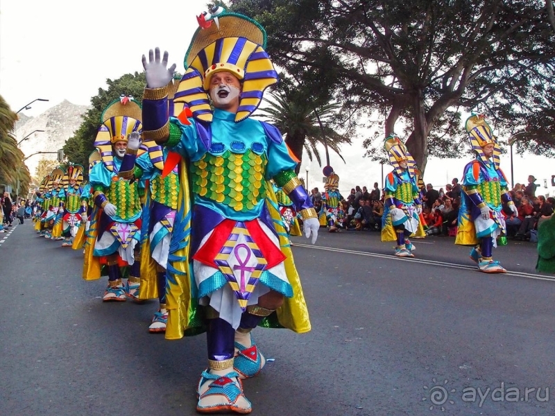 Альбом истории "Карнавал «Фантазия» на Тенерифе"