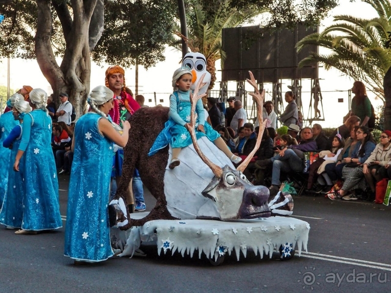 Альбом истории "Карнавал «Фантазия» на Тенерифе"