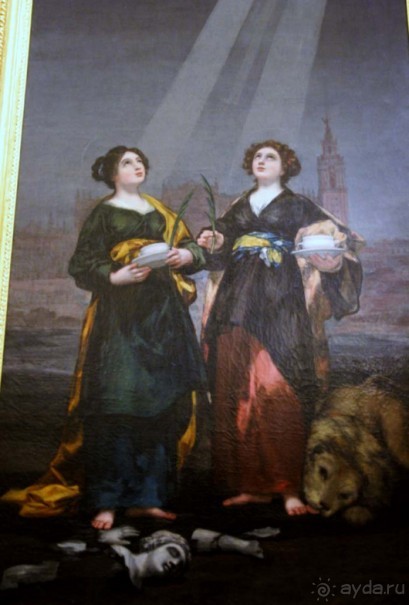 В квартале Санта-Крус