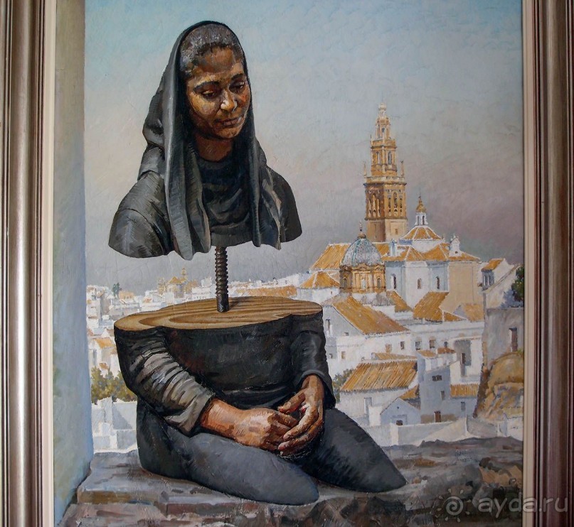 В квартале Санта-Крус