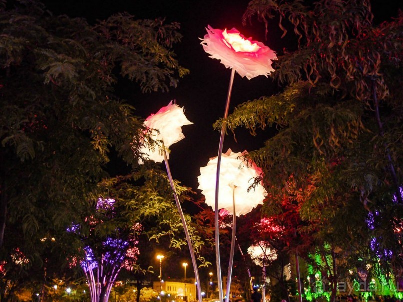 Как проходит фестиваль света в Иерусалиме