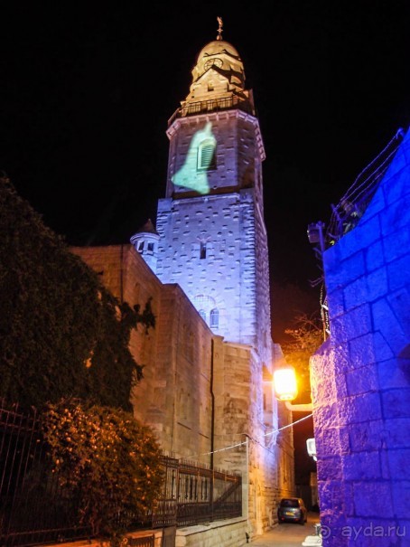 Как проходит фестиваль света в Иерусалиме