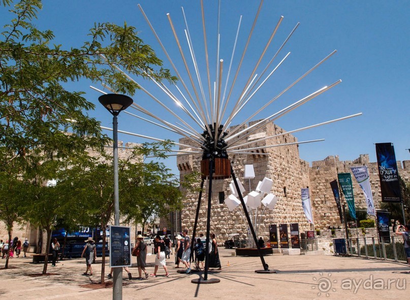 Как проходит фестиваль света в Иерусалиме