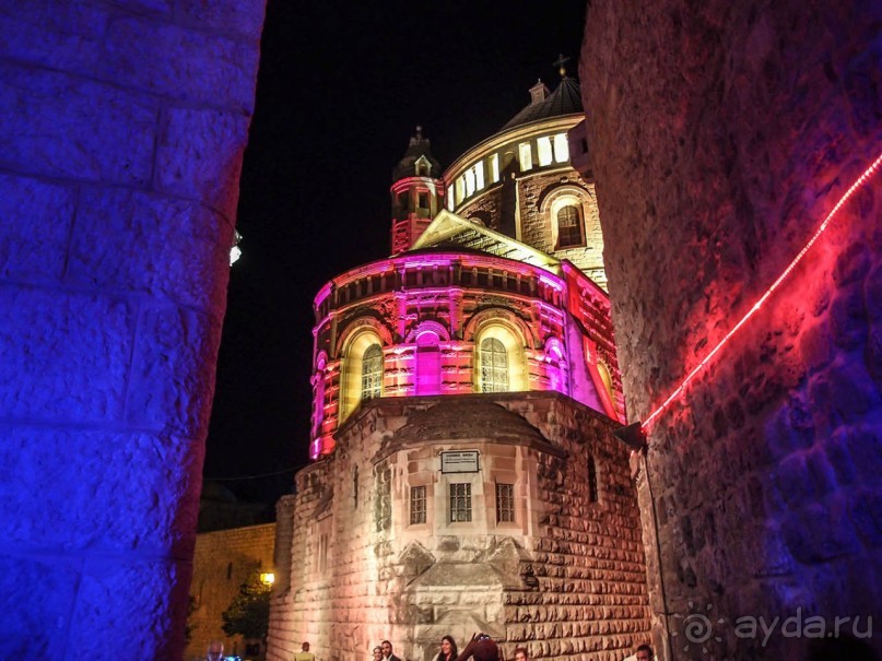 Как проходит фестиваль света в Иерусалиме