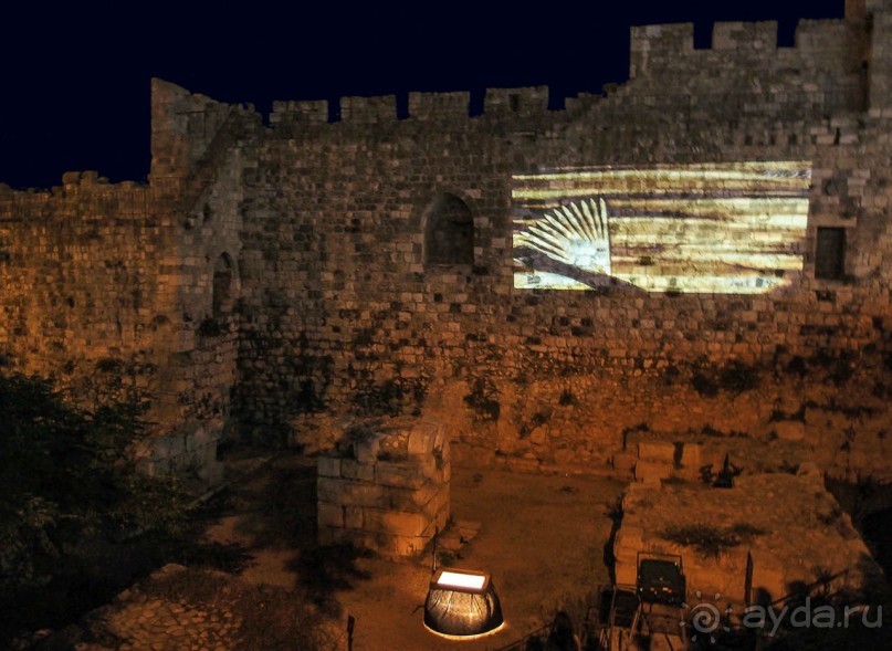 Как проходит фестиваль света в Иерусалиме