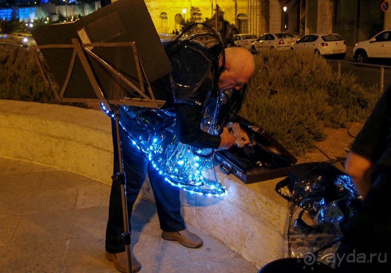 Как проходит фестиваль света в Иерусалиме