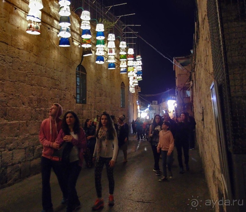 Как проходит фестиваль света в Иерусалиме