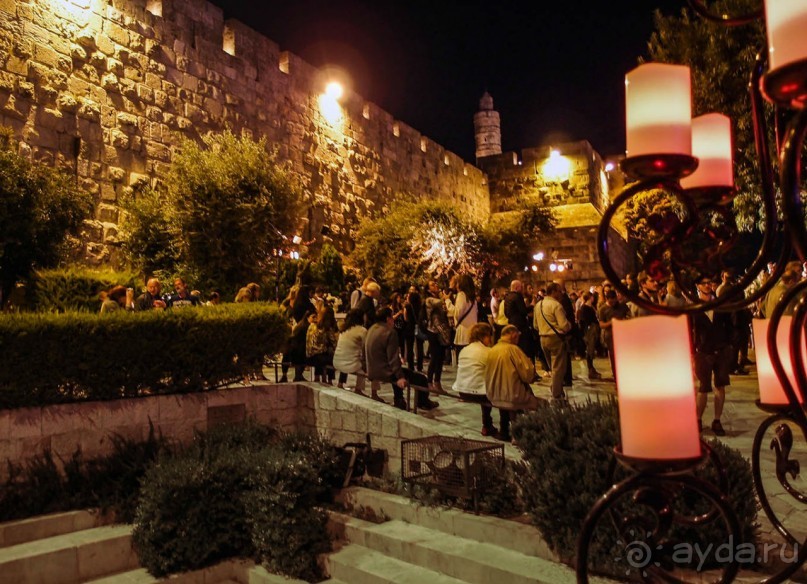 Как проходит фестиваль света в Иерусалиме