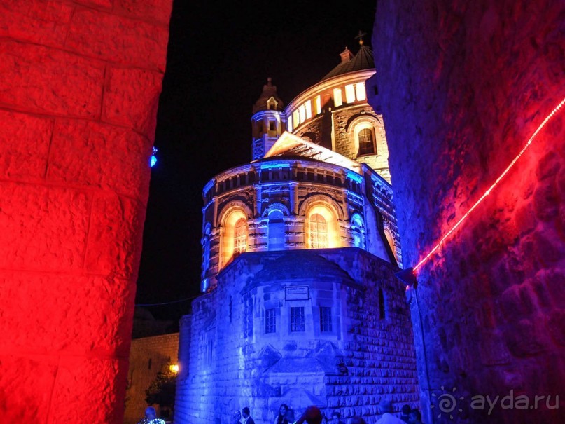 Как проходит фестиваль света в Иерусалиме