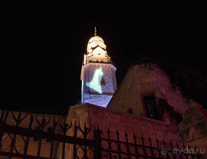 Как проходит фестиваль света в Иерусалиме