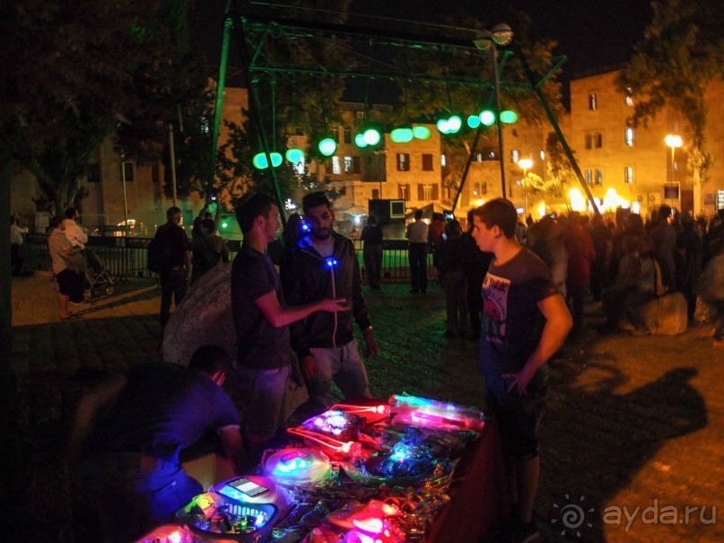 Как проходит фестиваль света в Иерусалиме