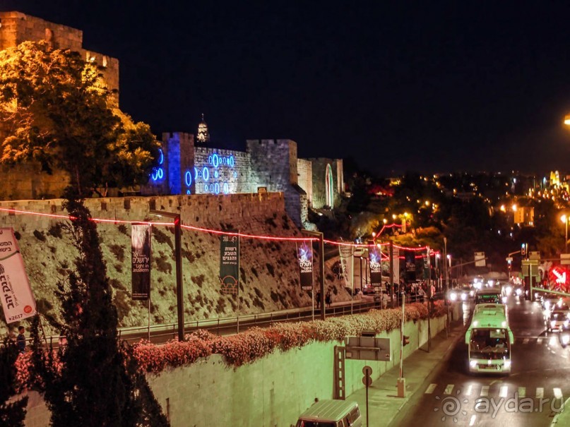 Как проходит фестиваль света в Иерусалиме