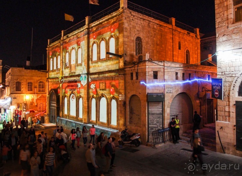 Как проходит фестиваль света в Иерусалиме