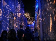 Снова расцветился город ночной