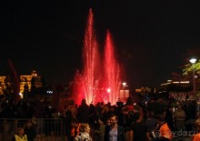 Снова расцветился город ночной