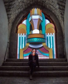 Снова расцветился город ночной