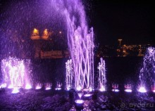 Снова расцветился город ночной