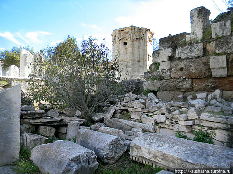 Альбом отзыва "Римская Агора, Скирон, Борей и Кекий"