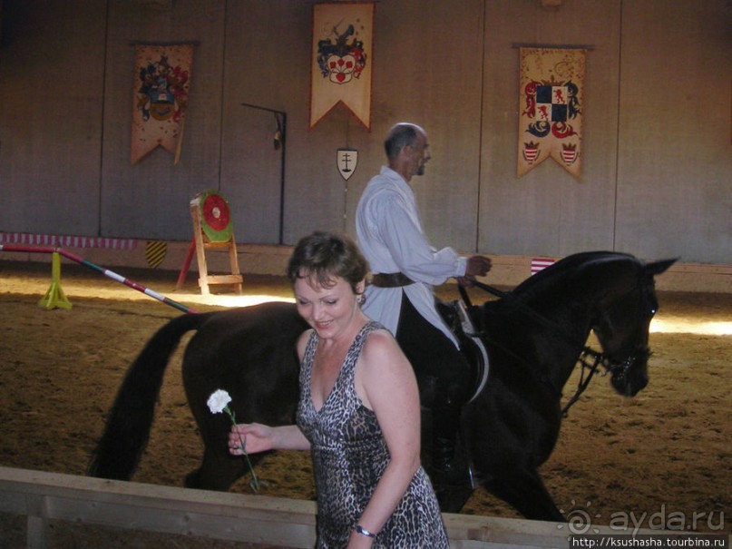 Средневековая чарда и рыцарский турнир в Шюмег