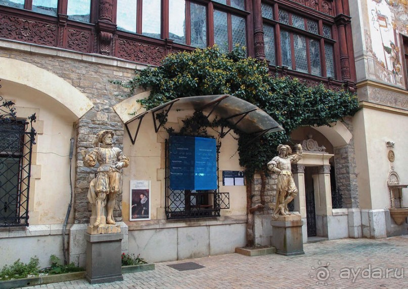 Синая жёлтая, красная, зелёная