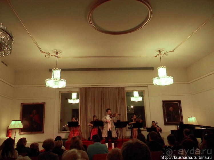 Музыкальный вечер во дворце Палфи