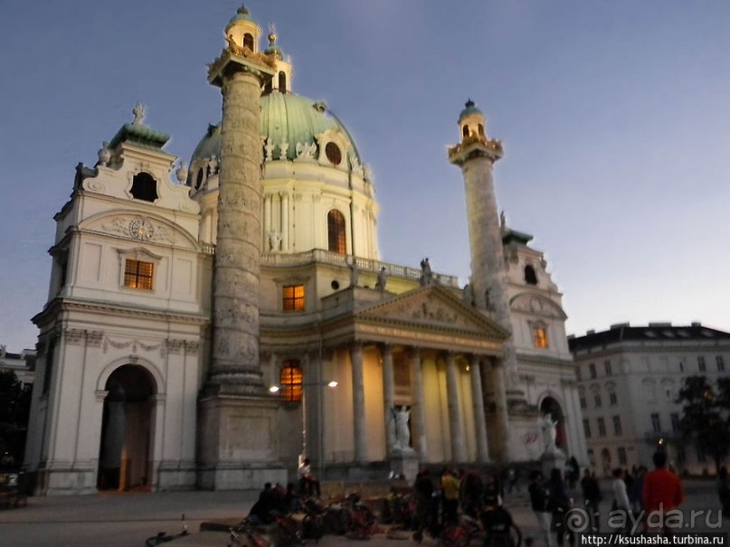 Огни и звуки вечера