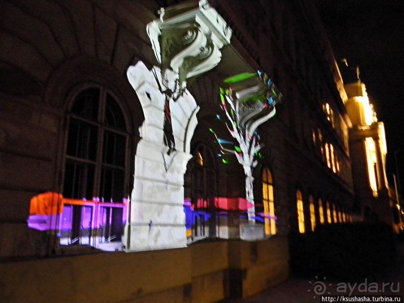 Огни и звуки вечера