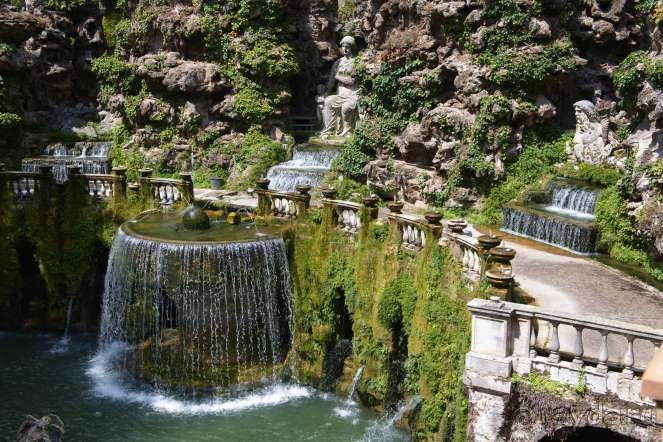 100 фонтанов Тиволи