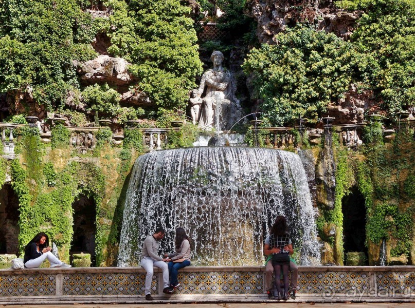 100 фонтанов Тиволи