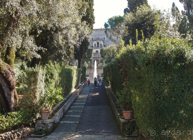 100 фонтанов Тиволи