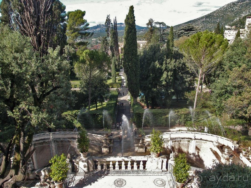 100 фонтанов Тиволи