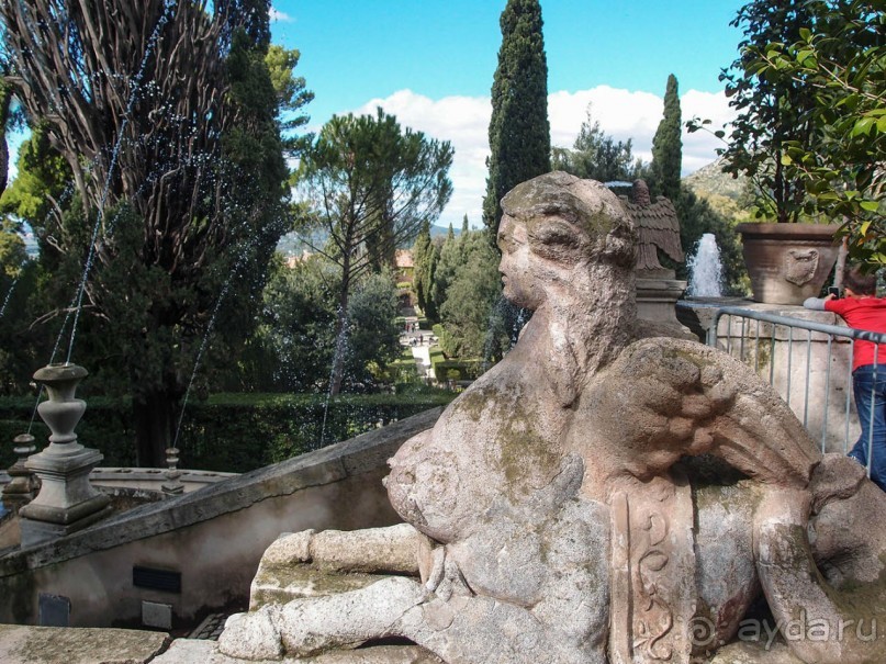 100 фонтанов Тиволи