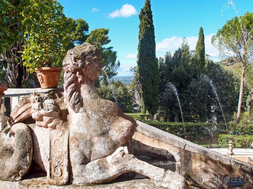 100 фонтанов Тиволи