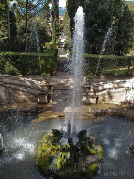100 фонтанов Тиволи
