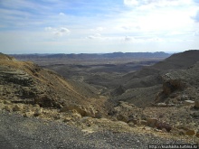 Большой махтеш и каменные деревья