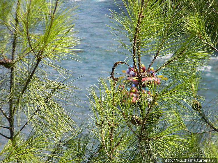 Рафтинг в каньоне Кёпрюлю